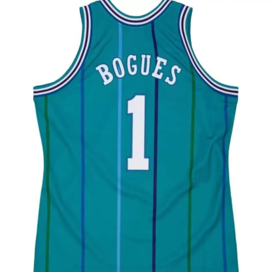 Mitchell & Ness Nba Authentic-Authentic Muggsy Bogues Charlotte Hornets Road 1992-93 Jersey