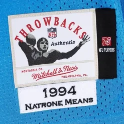 Mitchell & Ness Nfl Authentic-Authentic Natrone Means San Diego Chargers 1994 Jersey