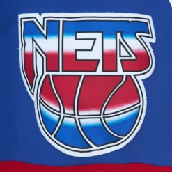 Men Mitchell & Ness Jackets & Outerwear-Authentic New Jersey Nets 1990-91 Jacket