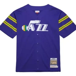 Mitchell & Ness Nba Authentic-Authentic New Orleans Jazz 1974-75 Shooting Shirt
