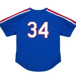 Mitchell & Ness Mlb Authentic-Authentic Nolan Ryan Texas Rangers 1989 Pullover Jersey