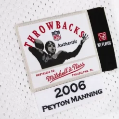 Mitchell & Ness Nfl Authentic-Authentic Peyton Manning Indianapolis Colts 2006 Jersey
