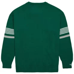 Men Mitchell & Ness Jackets & Outerwear-Authentic Philadelphia Eagles 1990 Sweater