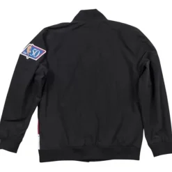 Men Mitchell & Ness Jackets & Outerwear-Authentic Portland Trail Blazers 1996-97 Warm Up Jacket