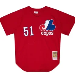 Mitchell & Ness Mlb Authentic-Authentic Randy Johnson Montreal Expos 1989 Pullover Jersey