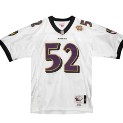 Mitchell & Ness Nfl Authentic-Authentic Ray Lewis Baltimore Ravens Jersey