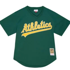 Mitchell & Ness Mlb Authentic-Authentic Rickey Henderson Oakland Athletics 1998 Pullover Jersey