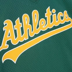 Mitchell & Ness Mlb Authentic-Authentic Rickey Henderson Oakland Athletics 1998 Pullover Jersey