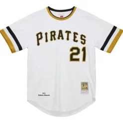 Mitchell & Ness Mlb Authentic-Authentic Roberto Clemente Pittsburgh Pirates Home 1971 Jersey