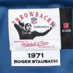 Mitchell & Ness Nfl Authentic-Authentic Roger Staubach Dallas Cowboys Jersey