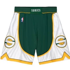Mitchell & Ness Nba Authentic-Authentic Seattle Supersonics Road 2007-08 Shorts