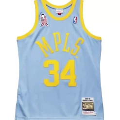 Mitchell & Ness Nba Authentic-Authentic Shaquille O'Neal Los Angeles Lakers 2001-02 Jersey