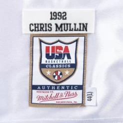 Mitchell & Ness Nba Authentic-Authentic Shooting Shirt Team Usa 1992 Chris Mullin