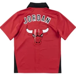 Men Mitchell & Ness T-Shirts & Tops-Authentic Shooting Shirt Chicago Bulls 1984-85 Michael Jordan