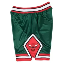 Mitchell & Ness Nba Authentic-Authentic Shorts Chicago Bulls Green Week 2008-09