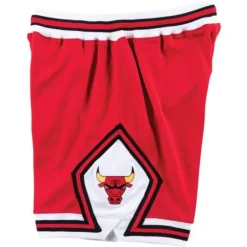 Mitchell & Ness Nba Authentic-Authentic Shorts Chicago Bulls Road 1975-76