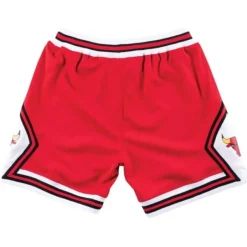 Mitchell & Ness Nba Authentic-Authentic Shorts Chicago Bulls Road 1975-76