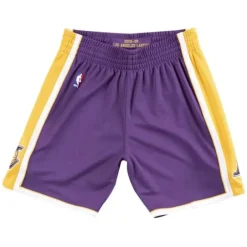 Mitchell & Ness Nba Authentic-Authentic Shorts Los Angeles Lakers Road 2008-09
