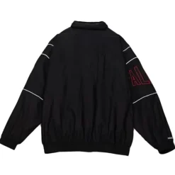 Men Mitchell & Ness Jackets & Outerwear-Authentic Sideline Jacket Atlanta Falcons