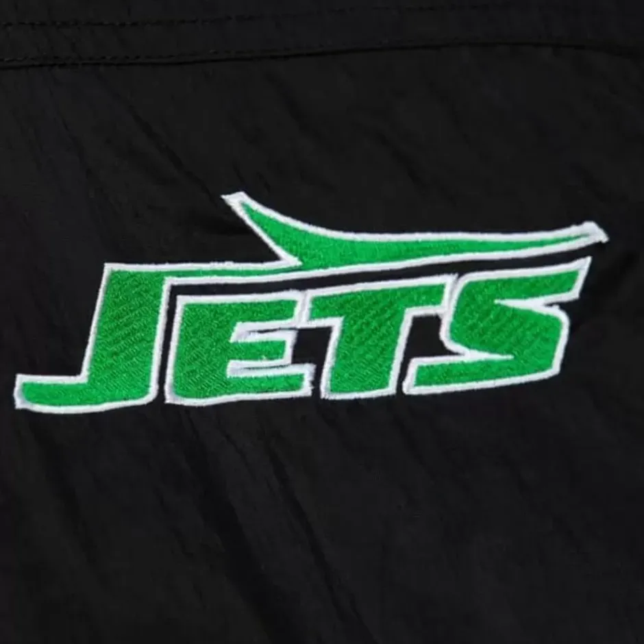 Men Mitchell & Ness Jackets & Outerwear-Authentic Sideline Jacket New York Jets