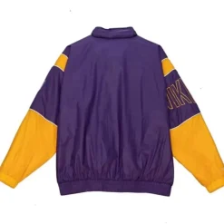 Men Mitchell & Ness Jackets & Outerwear-Authentic Sideline Jacket Minnesota Vikings