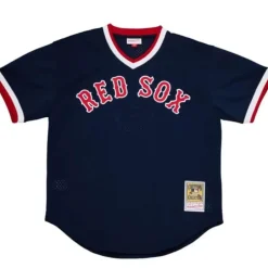 Mitchell & Ness Mlb Authentic-Authentic Ted Williams Boston Red Sox 1990 Pullover Jersey