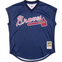 Mitchell & Ness Mlb Authentic-Authentic Turn Ahead The Clock Jersey Atlanta Braves 1999 Chipper Jones
