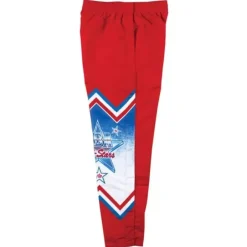Men Mitchell & Ness Pants-Authentic Warm Up Pants All-Star West 1991