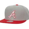 Mitchell & Ness Snapback-Away Snapback Coop Atlanta Braves