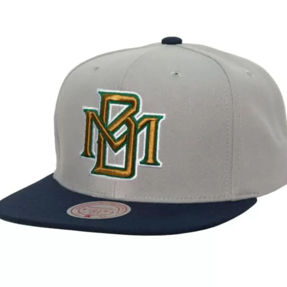 Mitchell & Ness Snapback-Away Snapback Coop Milwaukee Brewers