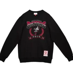 Men Mitchell & Ness Hoodies & Sweatshirts-Baseline Crew Ohio State