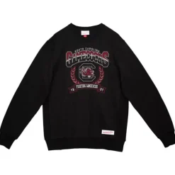 Men Mitchell & Ness Hoodies & Sweatshirts-Baseline Crew University Of South Carolina