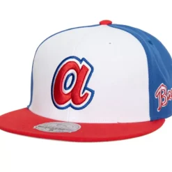 Mitchell & Ness Fitted-Bases Loaded Fitted Coop Atlanta Braves
