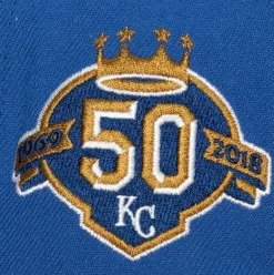 Mitchell & Ness Fitted-Bases Loaded Fitted Coop Kansas City Royals