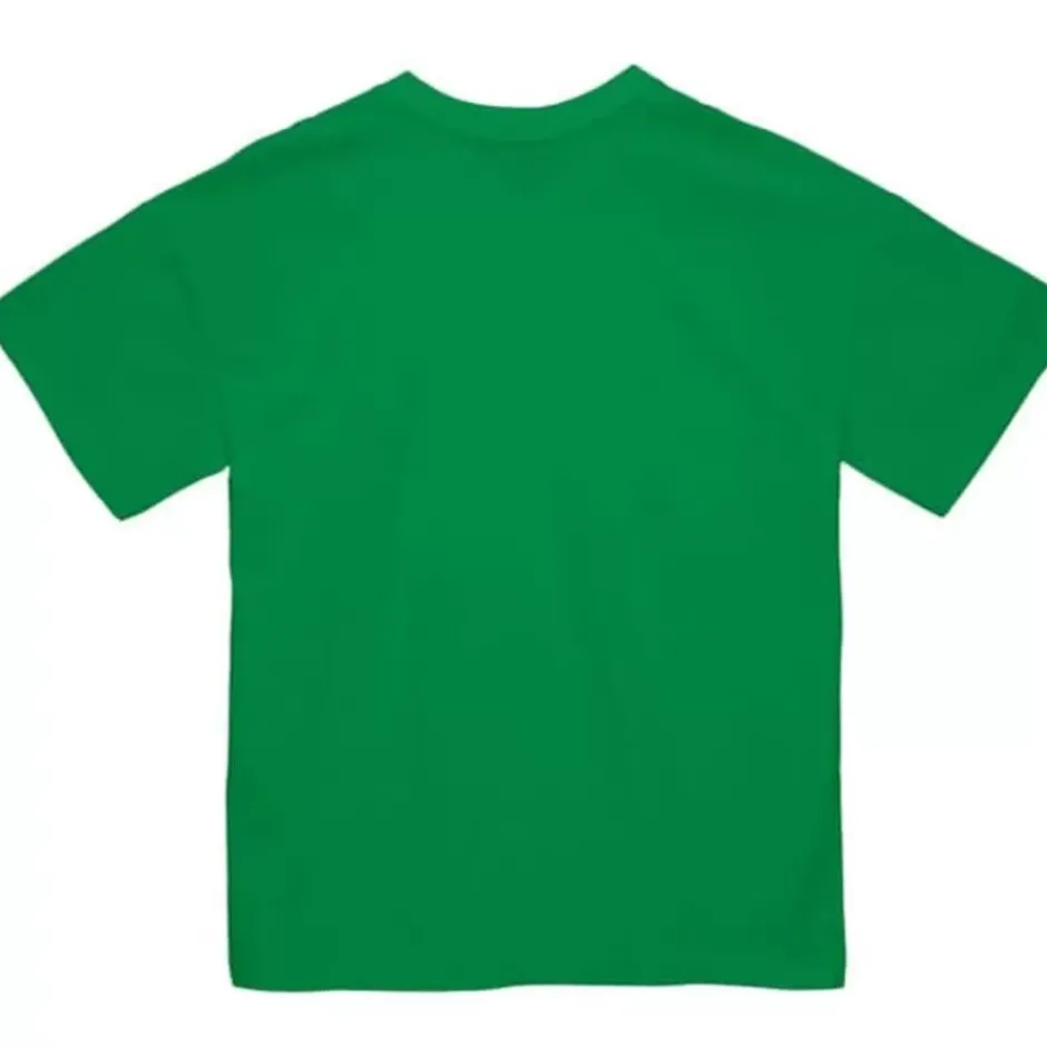 Men Mitchell & Ness T-Shirts & Tops-Basic Logo 2 Tee Boston Celtics