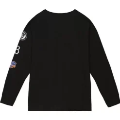 Men Mitchell & Ness T-Shirts & Tops-Batter Up Ls Tee Brooklyn Dodgers Jackie Robinson