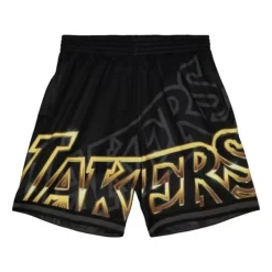 Men Mitchell & Ness Shorts-Big Face 4.0 Fashion Shorts Los Angeles Lakers