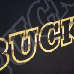 Men Mitchell & Ness T-Shirts & Tops-Big Face 4.0 Fashion Tank Milwaukee Bucks