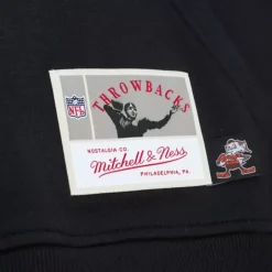 Men Mitchell & Ness Hoodies & Sweatshirts-Big Face 7.0 Hoodie Cleveland Browns