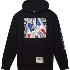 Men Mitchell & Ness Hoodies & Sweatshirts-Big Face 7.0 Hoodie New England Patriots