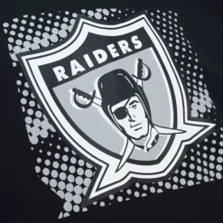 Men Mitchell & Ness Hoodies & Sweatshirts-Big Face 7.0 Hoodie Oakland Raiders