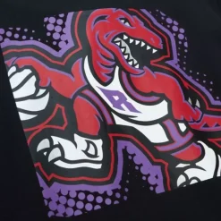 Men Mitchell & Ness Hoodies & Sweatshirts-Big Face 7.0 Hoodie Toronto Raptors