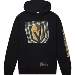Men Mitchell & Ness Hoodies & Sweatshirts-Big Face 7.0 Hoodie Vegas Golden Knights