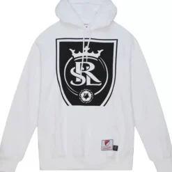 Men Mitchell & Ness Hoodies & Sweatshirts-Big Face 3.0 Hoody Real Salt Lake