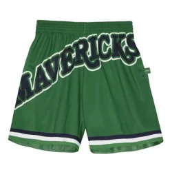 Men Mitchell & Ness Shorts-Big Face 2.0 Shorts Dallas Mavericks