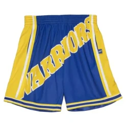 Men Mitchell & Ness Shorts-Big Face 2.0 Shorts Golden State Warriors