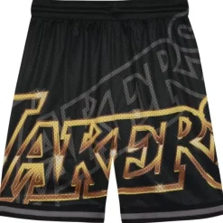 Youth Mitchell & Ness Big Kids-Big Face 4.0 Shorts Los Angeles Lakers