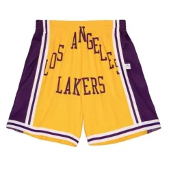 Men Mitchell & Ness Shorts-Big Face 2.0 Shorts Los Angeles Lakers