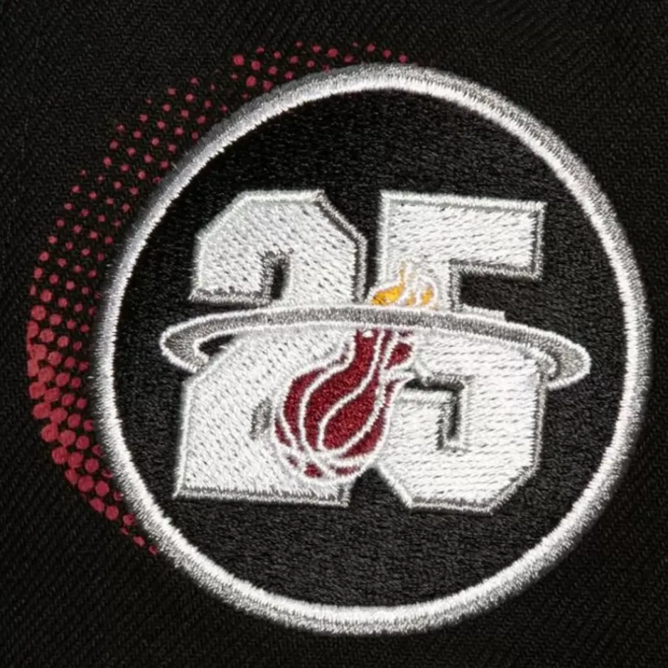 Mitchell & Ness Snapback-Big Face 7.0 Snapback Hwc Miami Heat