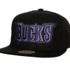 Mitchell & Ness Snapback-Big Face 7.0 Snapback Hwc Milwaukee Bucks